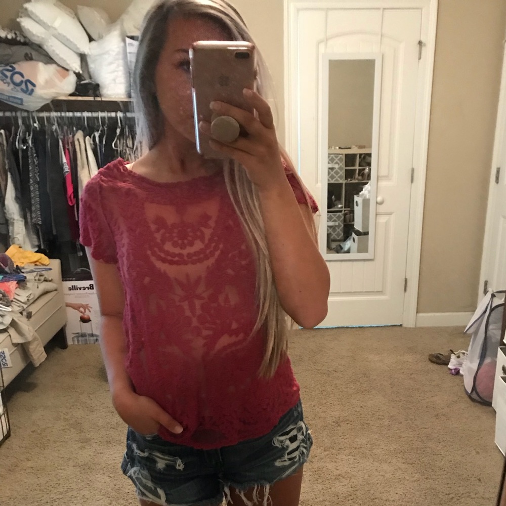 beautiful lace top